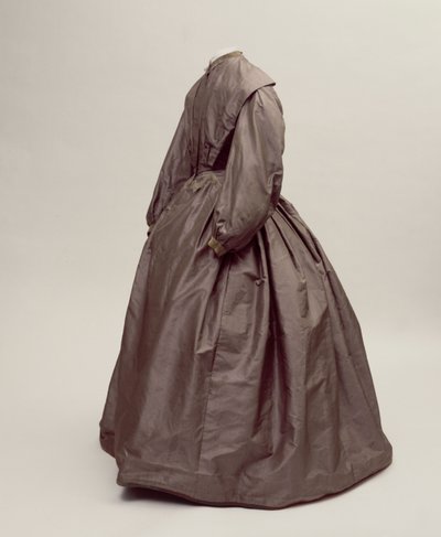 Charlotte Brontes går væk kjole (tekstiler) af English School